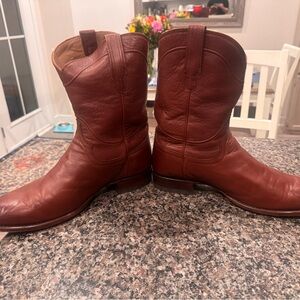 NEW IN BOX!!!!! Men's Tecovas Bourbon Calf Leather Cowboy Boots
